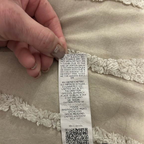 Love on a Hanger Black and White Gingham A-Line Skirt - Picture 4 of 6